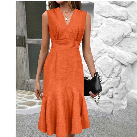 Damen A-Linien Abendkleid