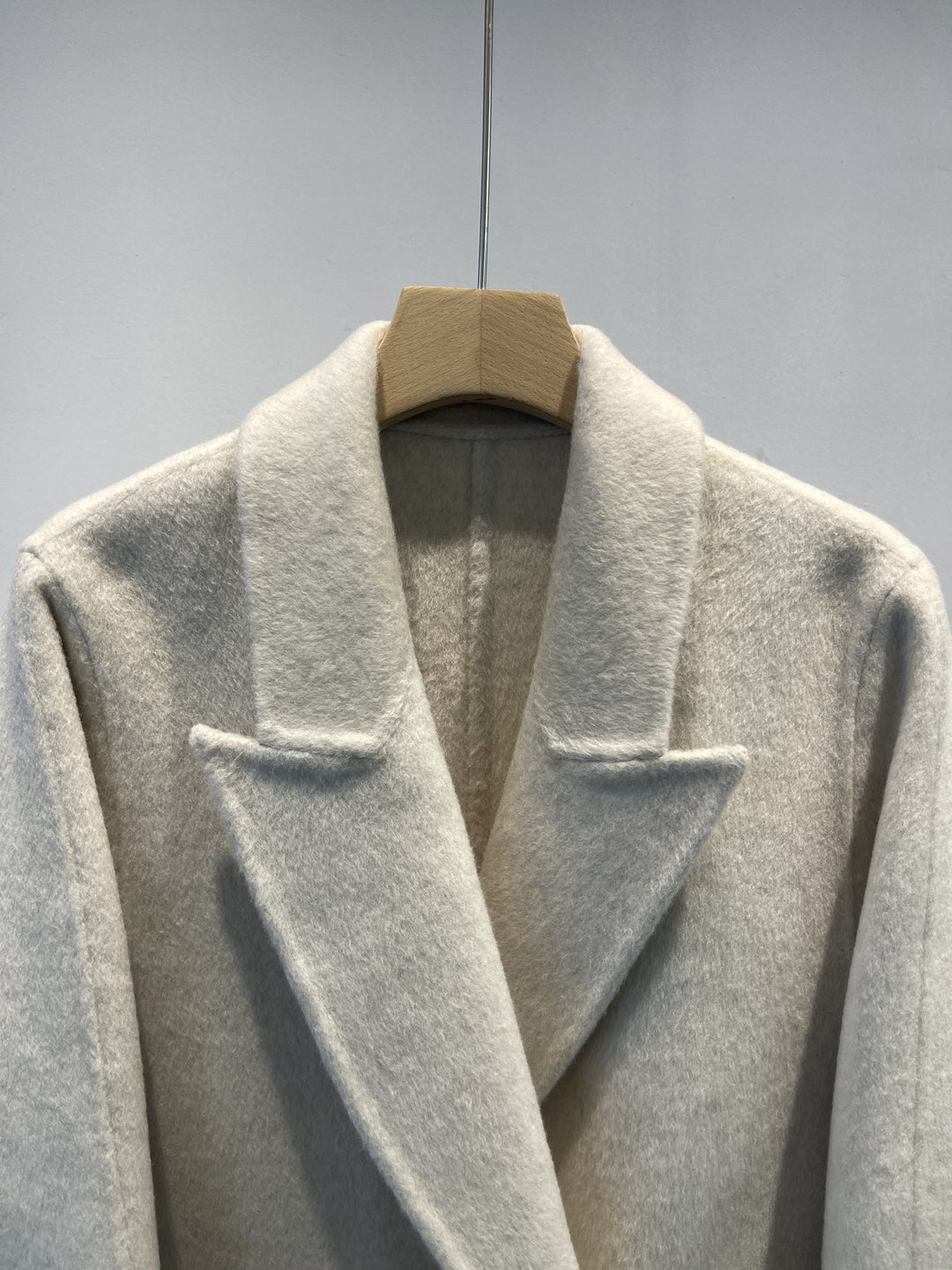 Damen Eleganter Wollmischung Peacoat Shop Nory
