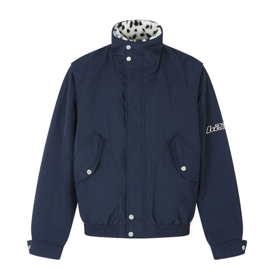 Damen Wattierte Blousonjacke mit Stehkragen und Leo‑Futter Shop Nory