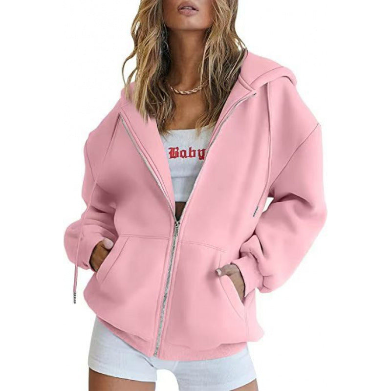Damen Oversized Kapuzenjacke Shop Nory