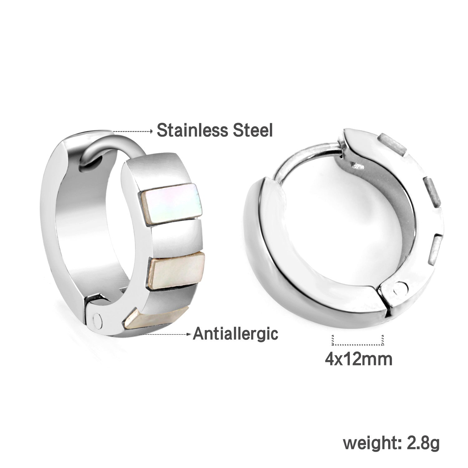 Damen Hängende Ohrstecker mit elegantem Perlenakzent Shop Nory
