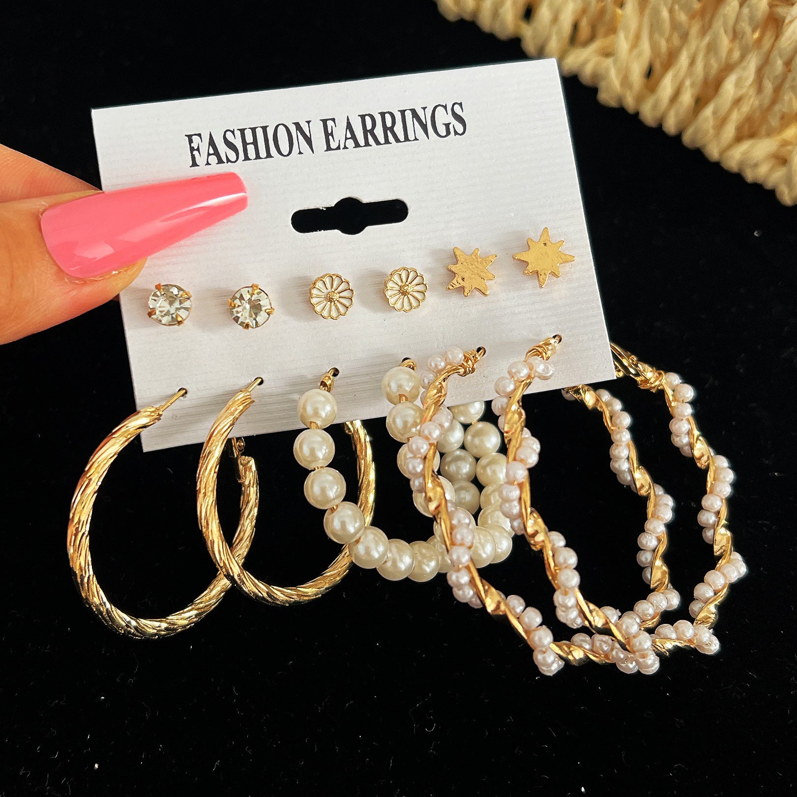 Damen Ohrschmuck Set Shop Nory