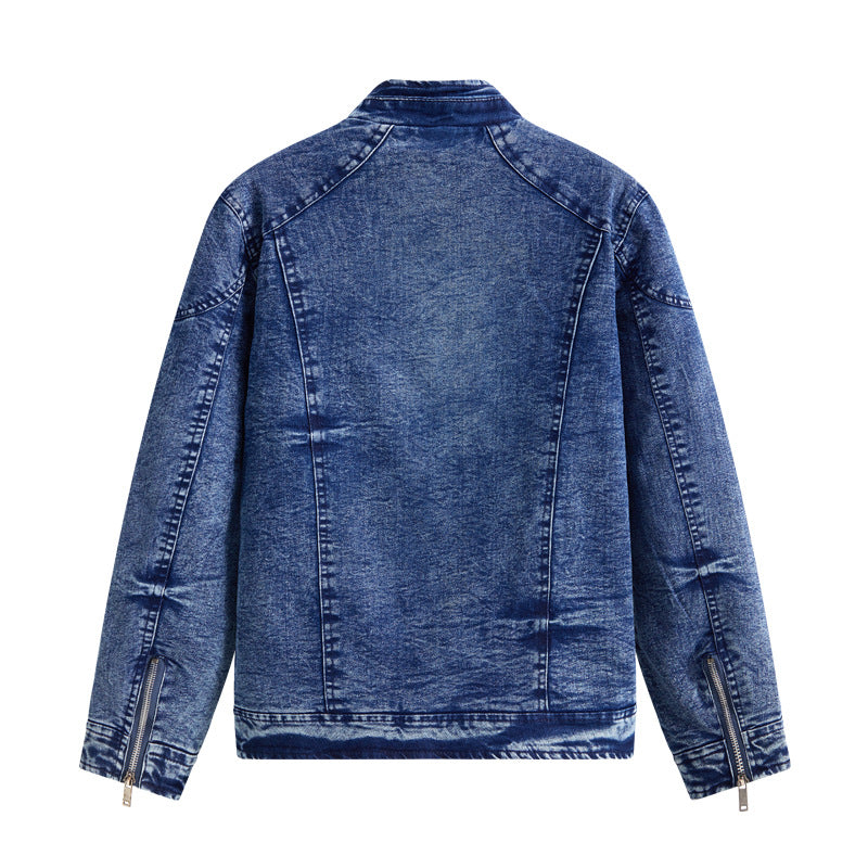 Herren Denimjacke mit Seitentaschen Shop Nory