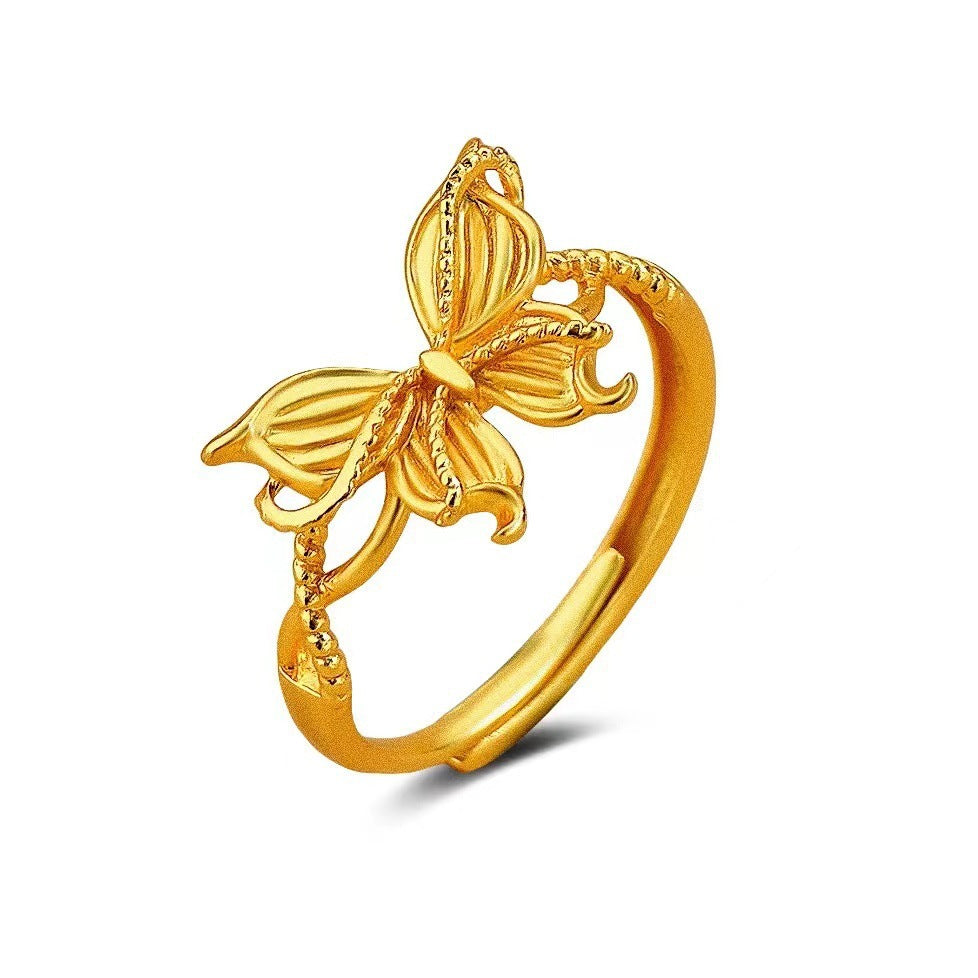 Damenring mit kunstvollem Schmetterlingsdesign Shop Nory 1778671260