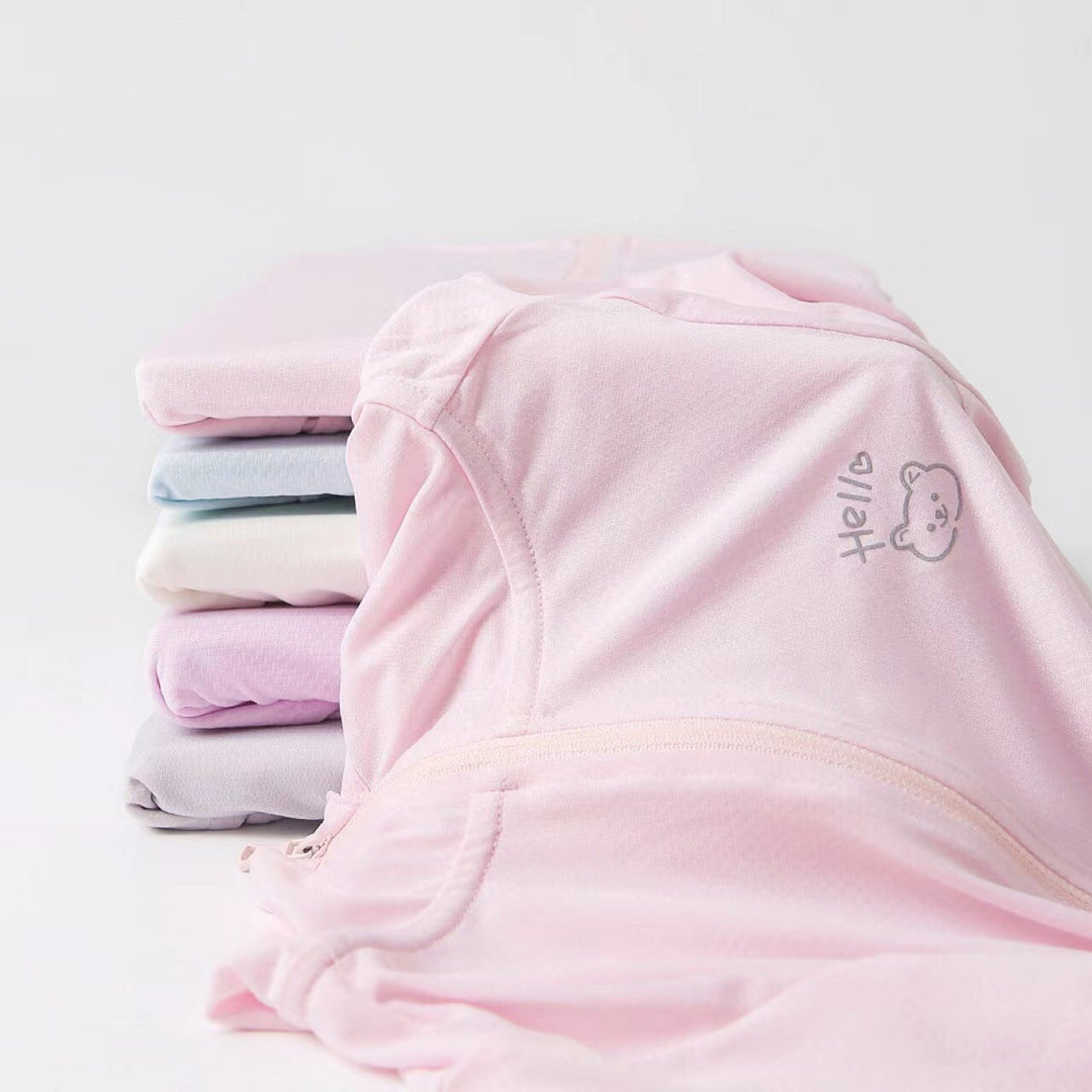 Unisex nan atmungsaktive Kinder-UV-Schutzjacke mit A-Linien-Schnitt, Kapuze und Daumenlöchern  Shopnory