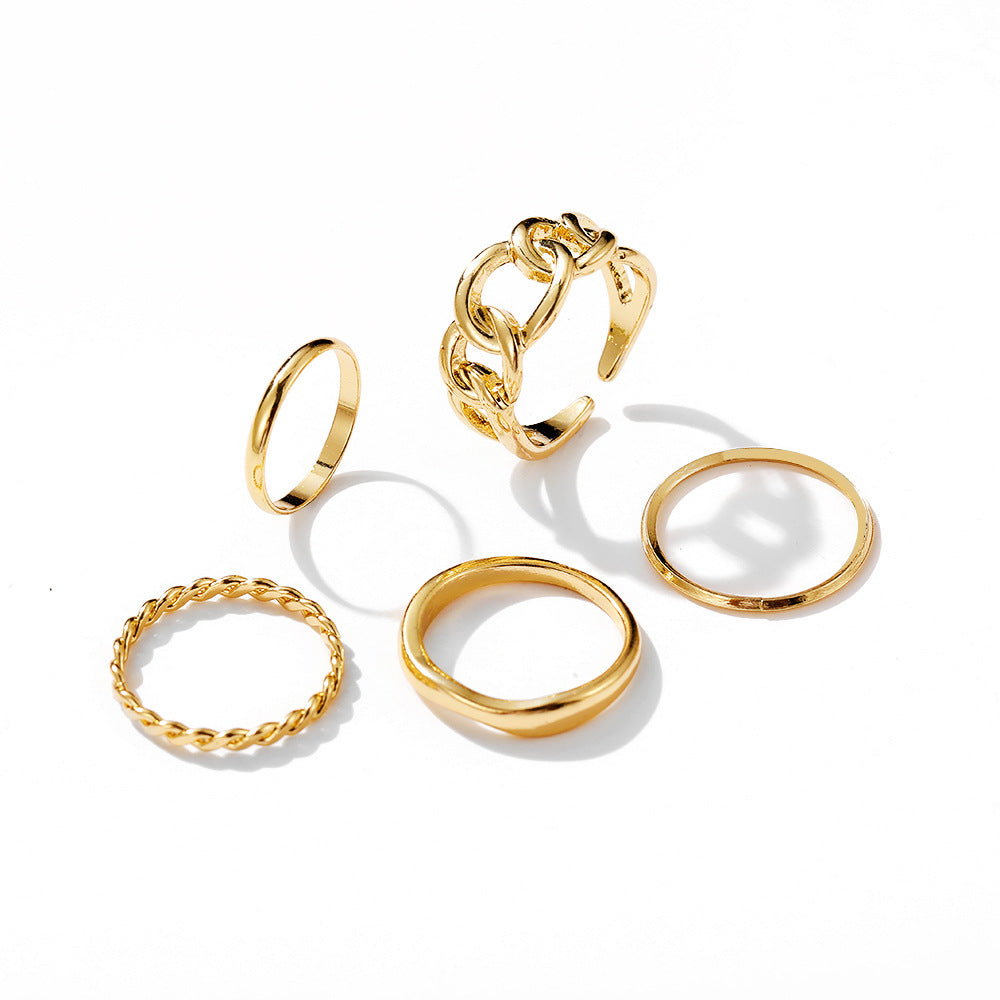 Damen Ring-Set mit filigranen und stilvollen Designs Shop Nory