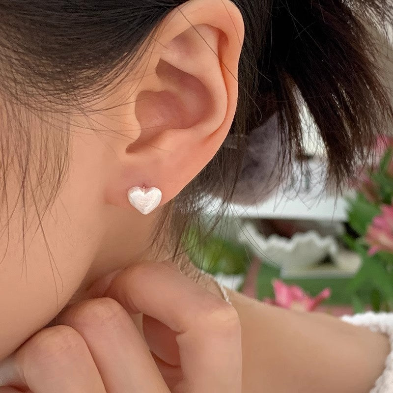 Damen Herzförmige Ohrstecker Shop Nory