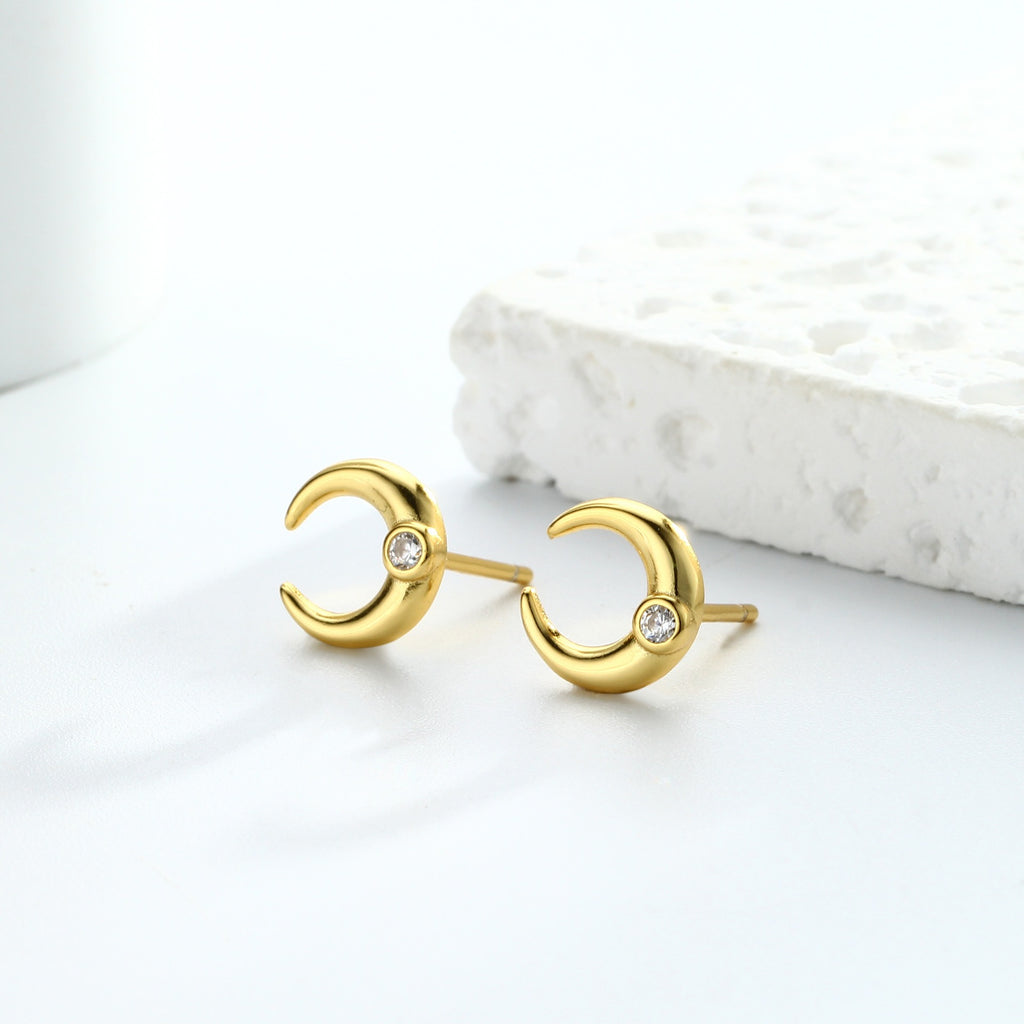 Damen Ohrstecker mit modernem Spikes-Design Shop Nory