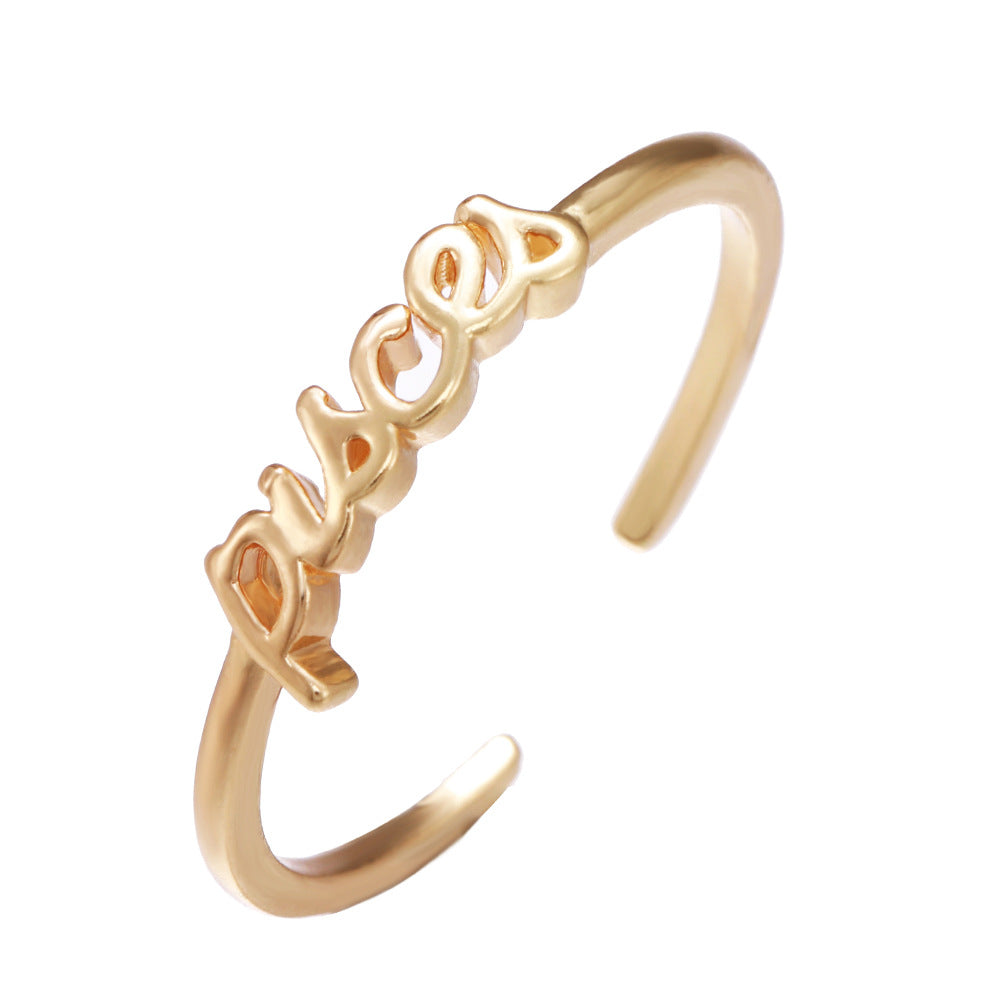 Damen modischer Statement Ring Shop Nory