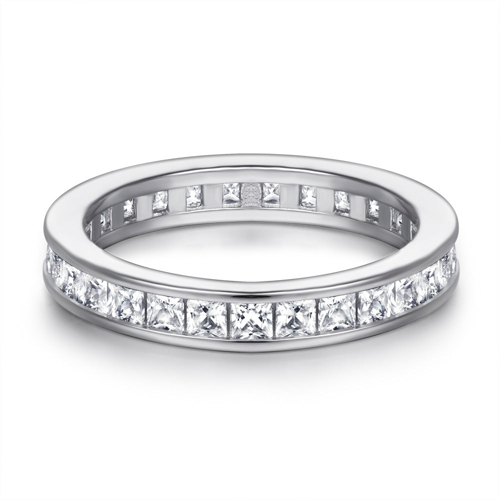Damen Verlobungsring mit herzförmigem Aquamarin in kunstvoller Zirkonia-Fassung Shop Nory