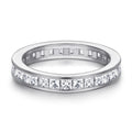 Damen Verlobungsring mit herzförmigem Aquamarin in kunstvoller Zirkonia-Fassung Shop Nory