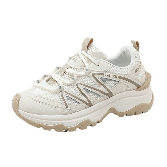 Damen Sportliche Wanderschuhe mit atmungsaktiver Mesh-Oberfläche und rutschfester Laufsohle Shopnory