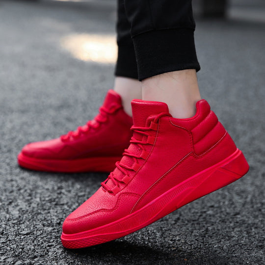 Herren Hohe Freizeit-Sneaker mit gepolstertem Knöchelkragen und strukturierter Komfortsohle Shopy Nory