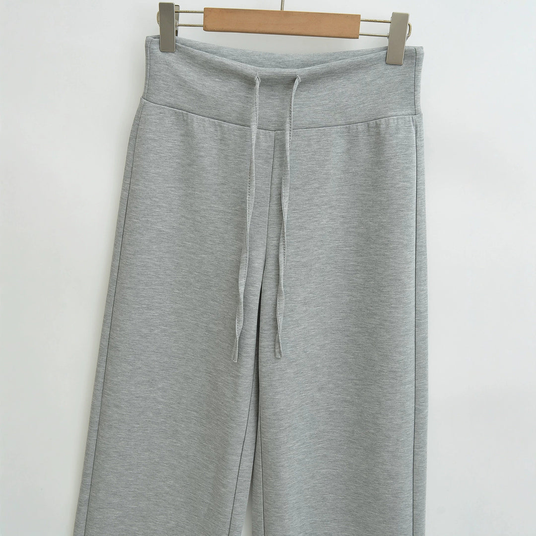 Damen Culotte-Loungehose mit hohem Komfortbund und Tunnelzug Shop Nory