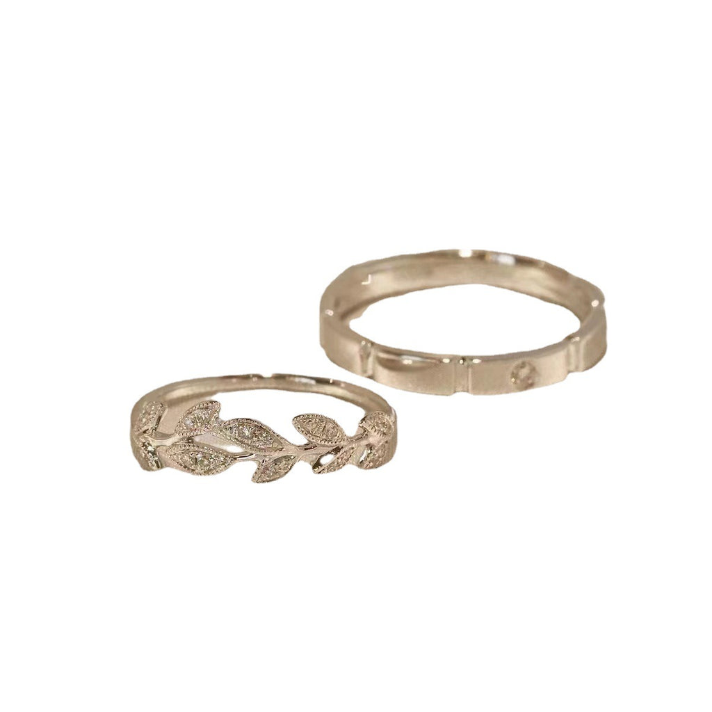 Damen eleganter Ring aus hochwertigem Edelstahl mit minimalistischen Akzenten Shop Nory