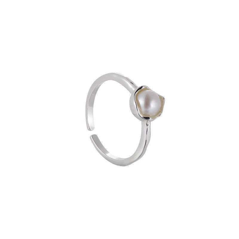 Damen Zierlicher Ring mit eleganter Perle Shop Nory