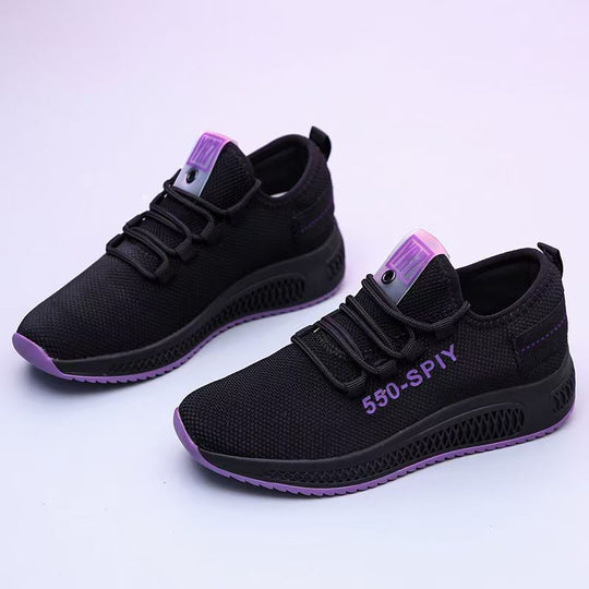 Damen Sportliche und atmungsaktive Sneakers mit rutschfester Sohle