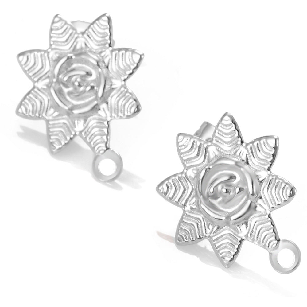 Damen elegante Schmuckohrringe mit vierblättrigem Kleeblattdesign Shop Nory