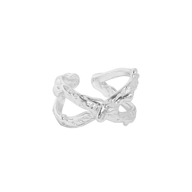 Damen filigraner Ring mit handgearbeitetem Schmetterlingsdesign Shop Nory