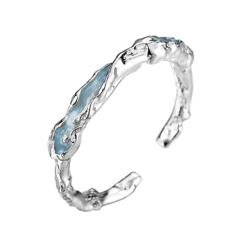 Damen Offener Ring mit künstlerischem Design Shop Nory