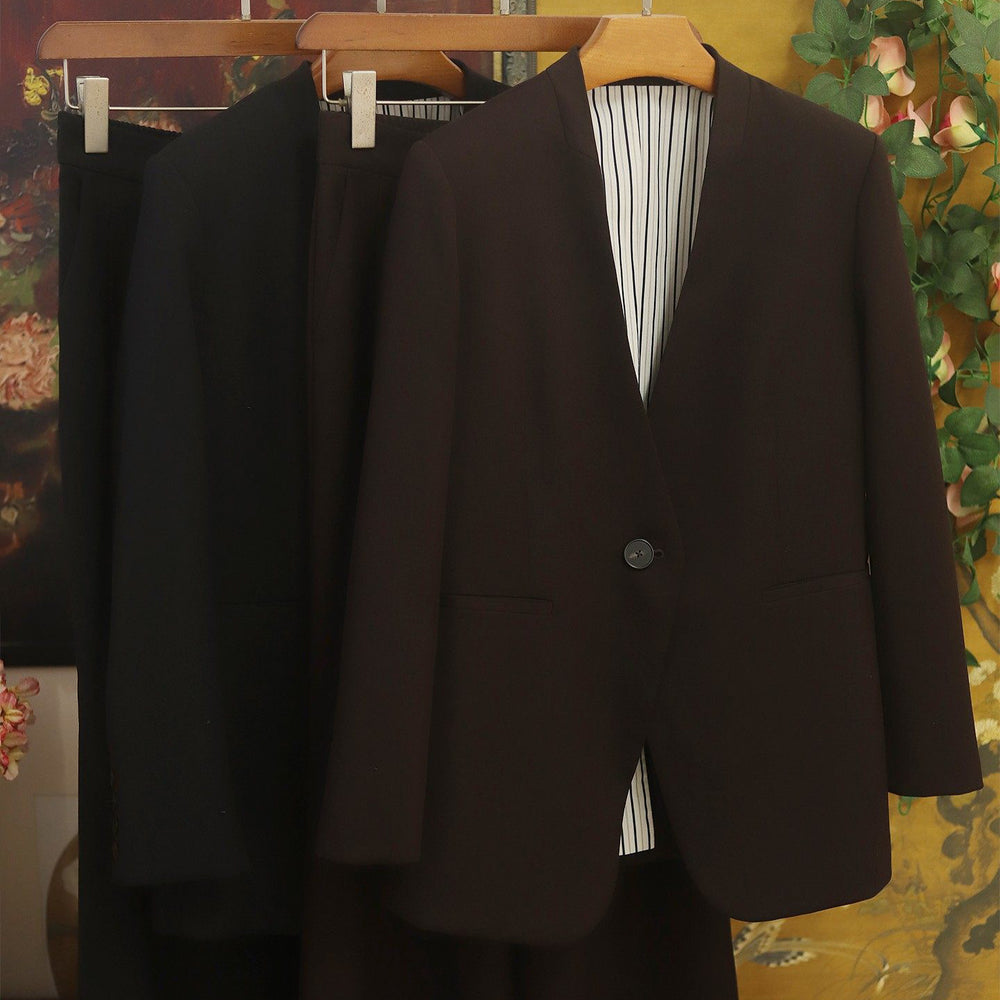 Damen Elegantes Blazer-Set mit schickem Schnitt Shop Nory