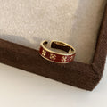 Damenring mit elegantem floralen Design und hochwertiger Vergoldung Shop Nory