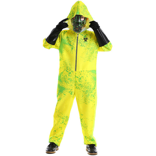Unisex Sicherheitsanzug mit Kapuze und Gasmaske Shop Nory
