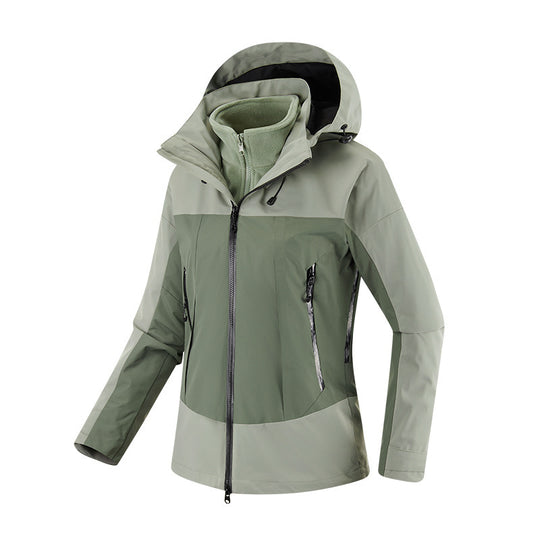 Damen Wetterfeste Urban-Trekkingjacke mit Thermo-Fleece-Inlay und verschweißten Reißverschlüssen Shop Nory