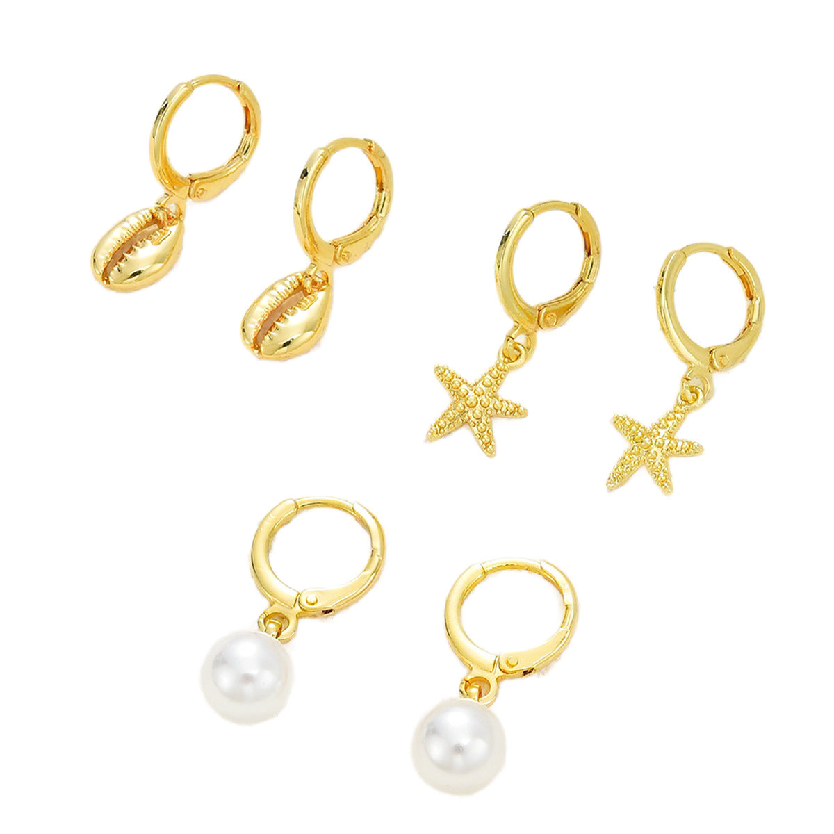 Damen-Ohrhänger mit maritimem Design und eleganten Anhängern Shop Nory