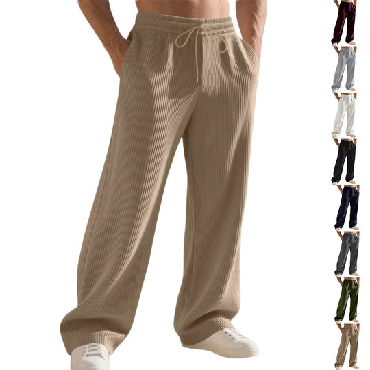 Herren Relaxed-Fit Strick-Jogginghose mit feiner Rippstruktur Shop Nory