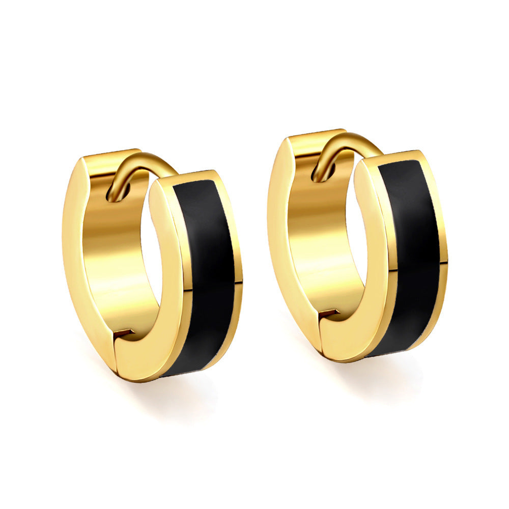 Damen Hängende Creolen mit elegantem Design und farbigen Akzenten Shop Nory