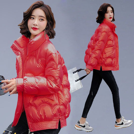 Damen Wattierte Steppjacke mit hochschließendem Kragen Shop Nory