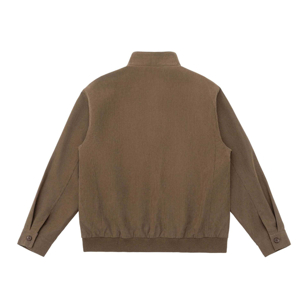 Herren Gepolsterte Jacke im Cord‑Look mit Stehkragen und aufgesetzten Pattentaschen Shop Nory