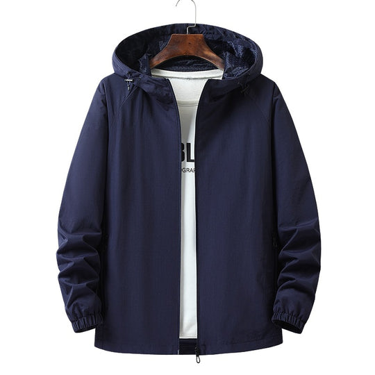 Herren Leichte Outdoorjacke mit Kapuze Shop Nory