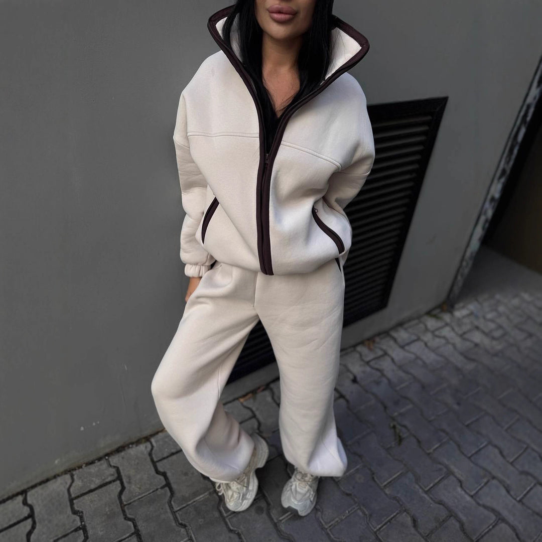 Damen Komfortabler Fleece-Jogginganzug Shop Nory