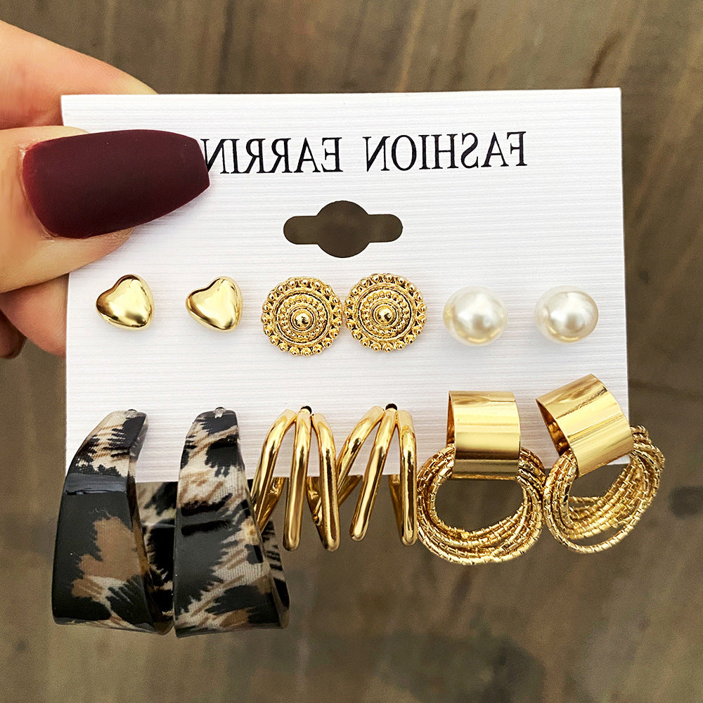 Damen Ohrringe Set mit vielfältigen Designs und stilvollen Akzenten Shop Nory