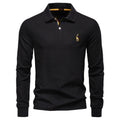 Herren Poloshirt mit klassischer Passform und kontrastierendem Kragen
