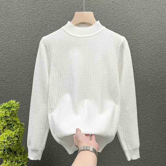 Damen Strukturierter Rollkragenpullover aus feinem Waffelstrick Shop Nory