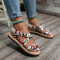 Damen Bequeme Trend-Sandalen mit verstellbaren Riemen und atmungsaktiver Sohle Shopnory