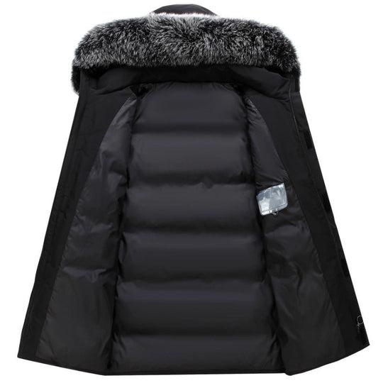 Damen Winterparka mit abnehmbarer Kapuze und kuscheligem Kunstfell ShopNory