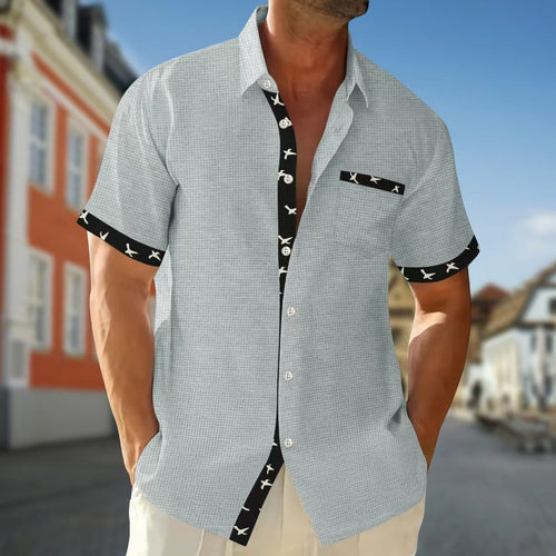 Herren Kurzarmhemd