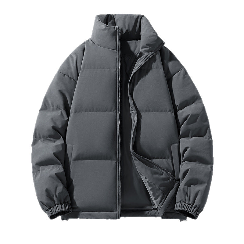 Herren Gepolsterte Pufferjacke mit hohem Stehkragen, winddichter Außenlage und verstellbarem Kordelzugsaum Shop Nory