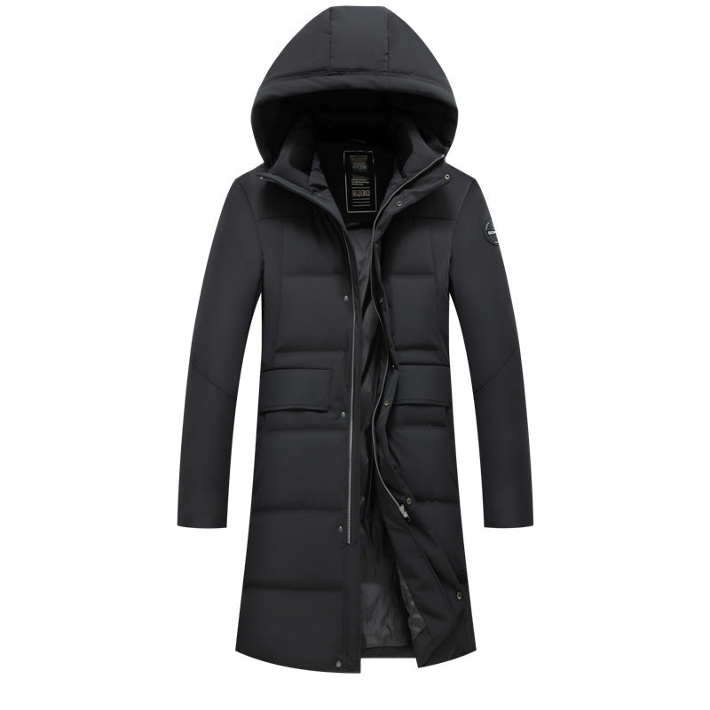 Herren wasserdichte Thermo-Parka mit Kapuze, atmungsaktiver Steppfüllung und verlängertem Schnitt Shop Nory