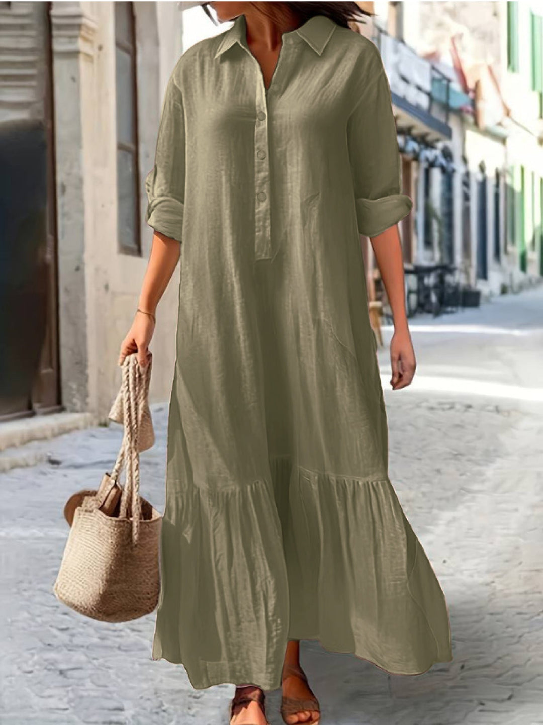 Damen Sommerkleid im lässigen Stil