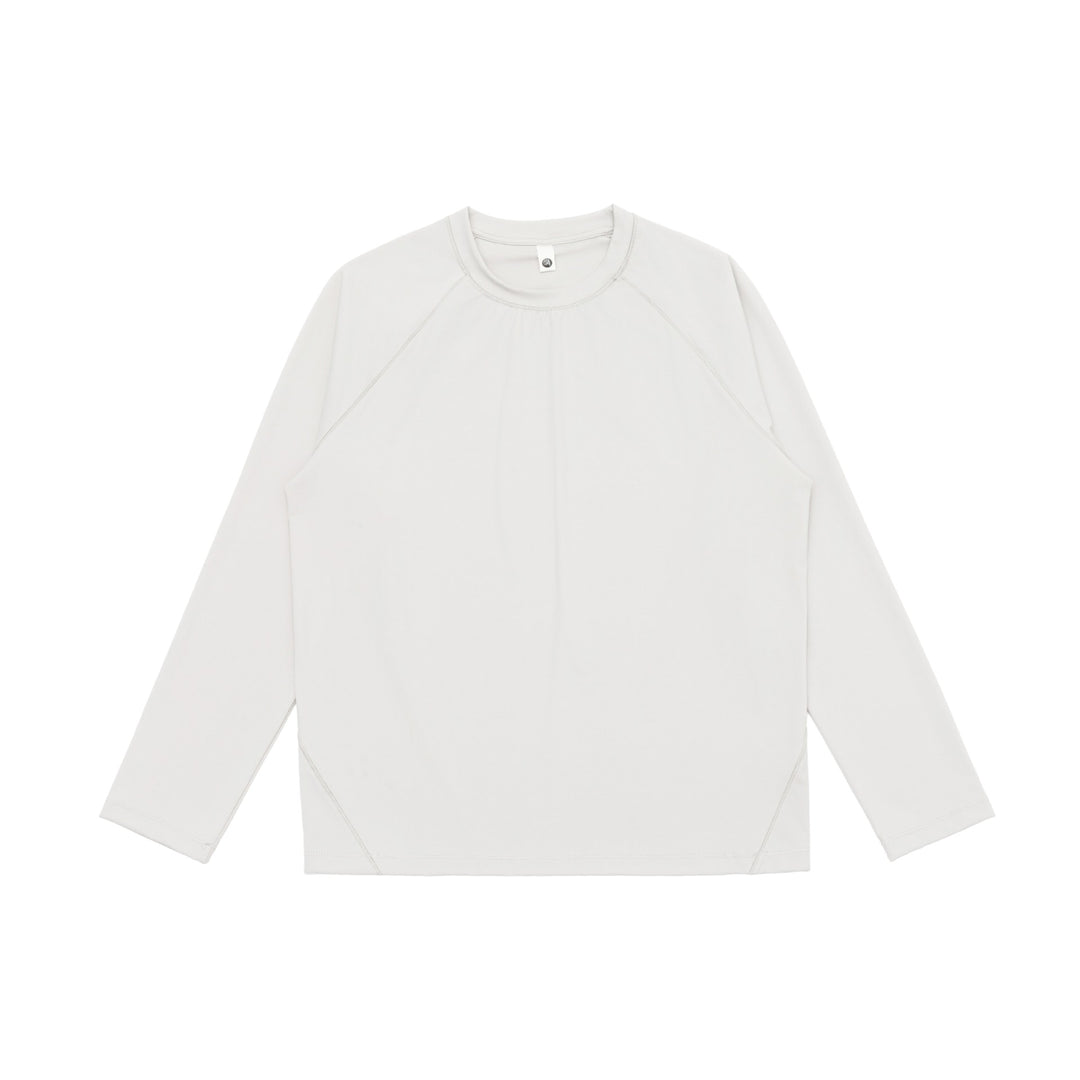 Unisex Lockeres Raglan‑Sweatshirt aus French‑Terry mit Flatlock‑Nähten Shop Nory