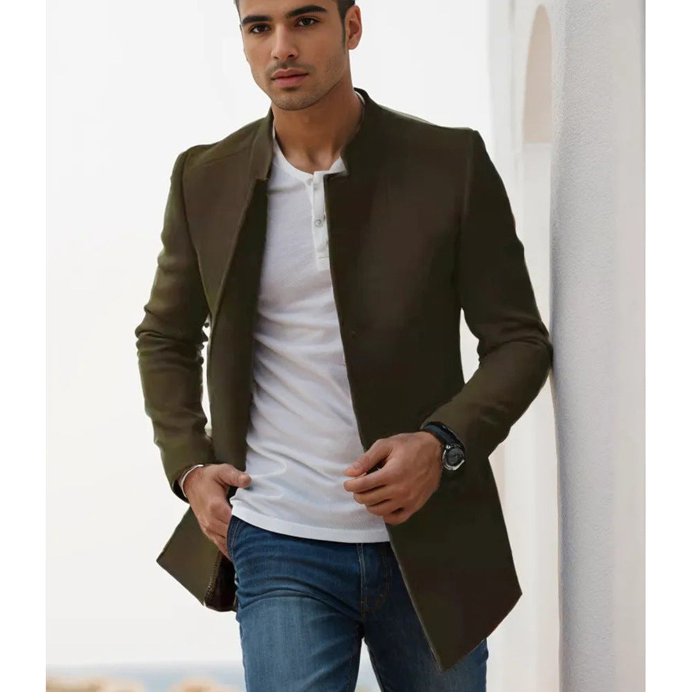Herren elegante Freizeitjacke