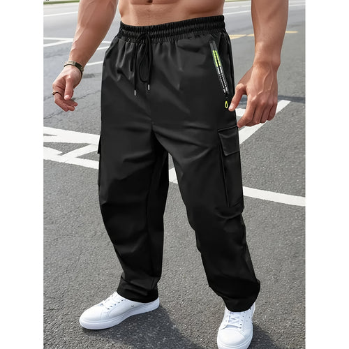 Herren Praktische Cargo-Hose mit verstellbarem Gummizug Shop Nory