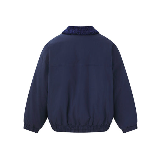 Herren Winddichter Boxy-Bomber im Workwear-Stil mit Teddykragen Shop Nory