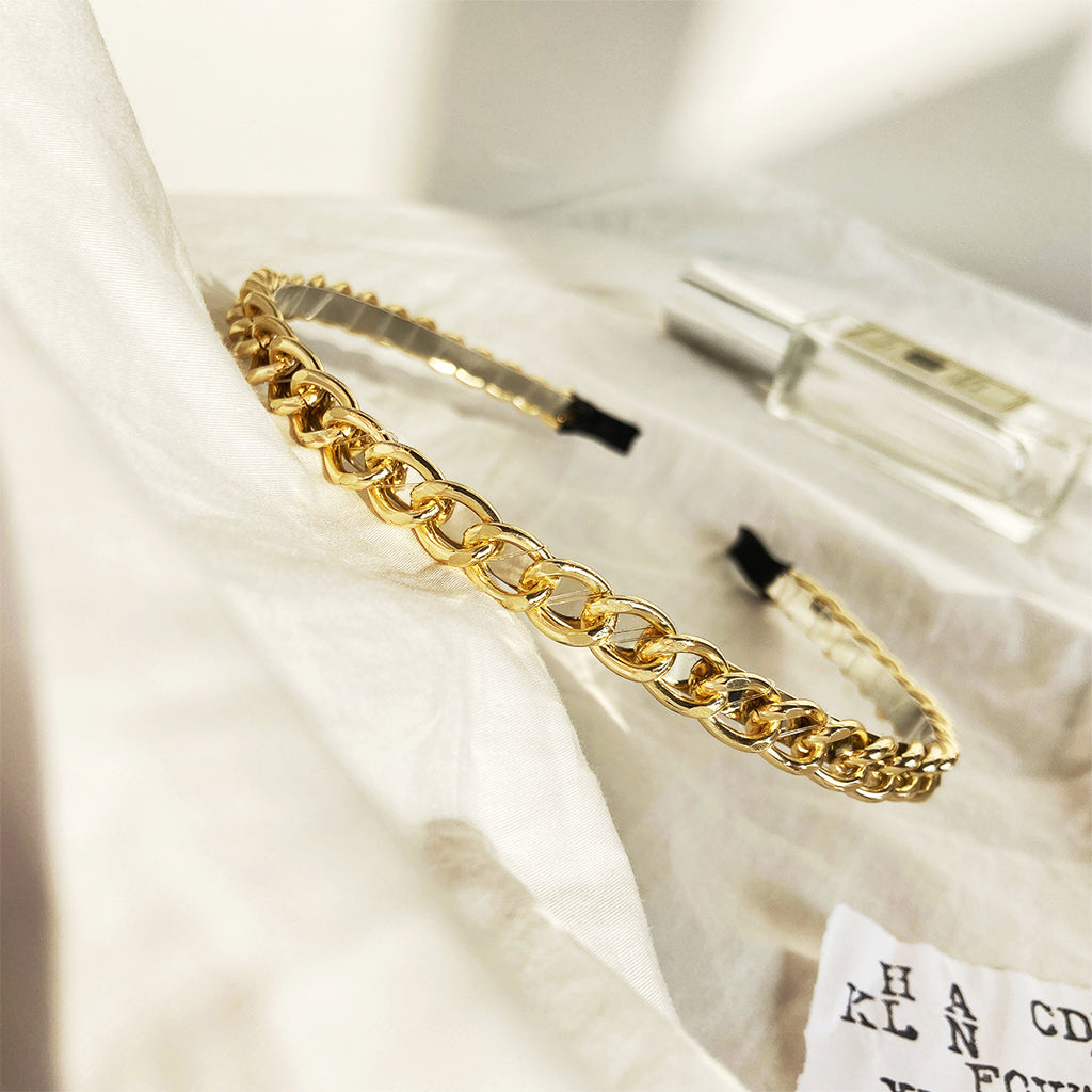 Damen Haarreifen im eleganten Ketten-Design Shop Nory