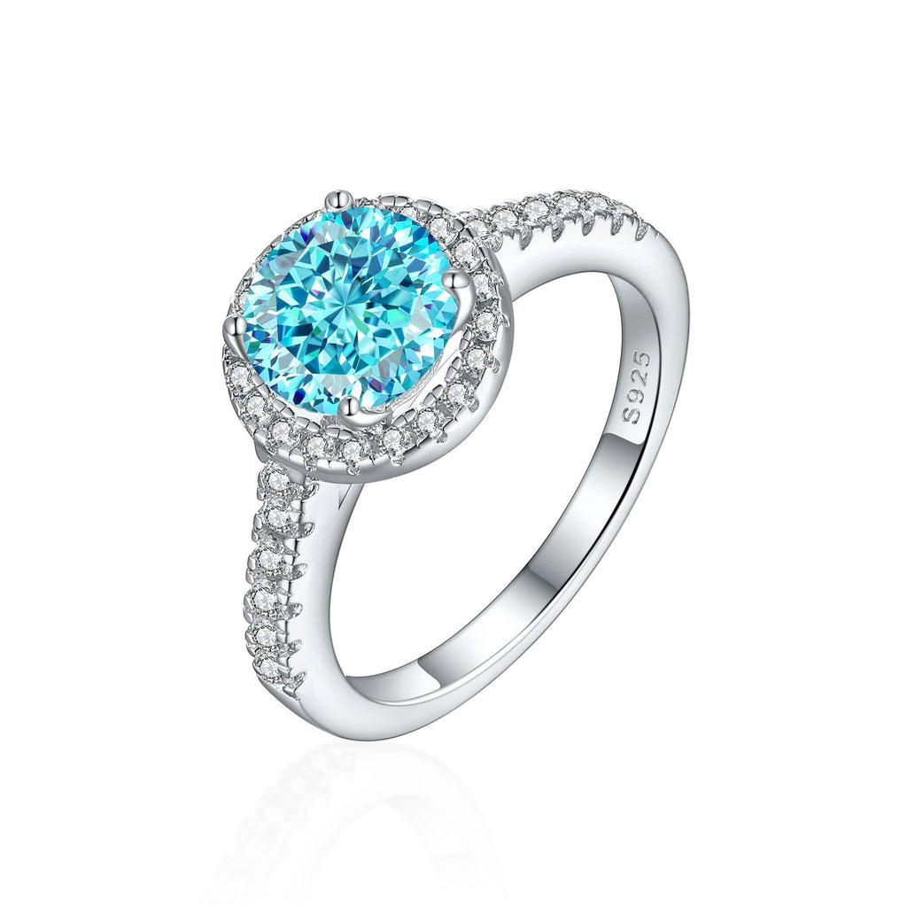 Damen Verlobungsring mit luxuriösem Design und funkelndem Zirkonia-Besatz Shop Nory